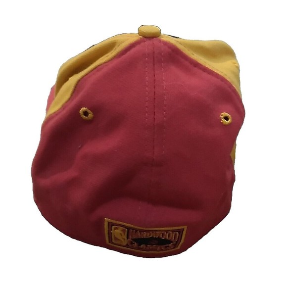 Vintage USA Atlanta Hawks New Era 100% Wool Baseball Cap 7 5/8 Hardwood Classics - Picture 5 of 7